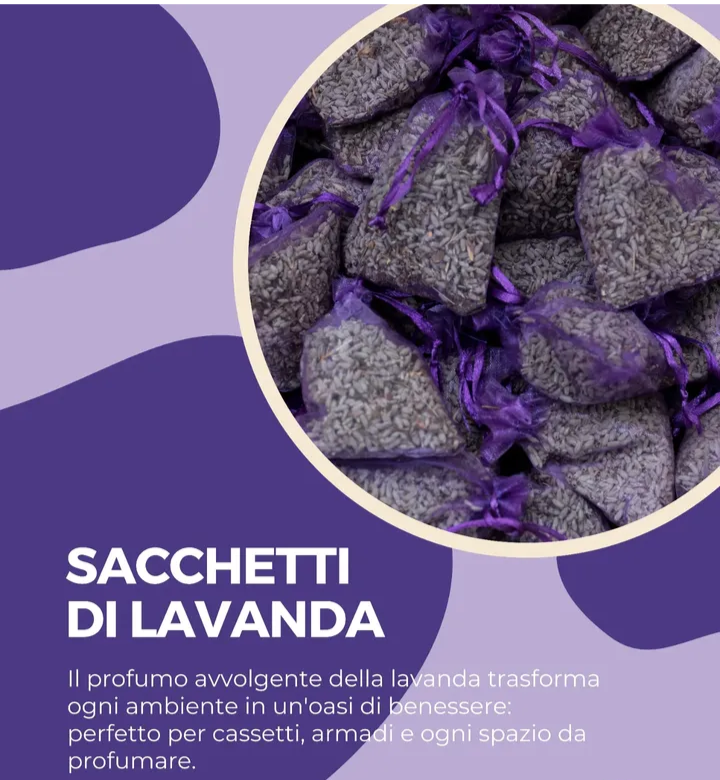 Sacchetti in organza alla lavanda 
